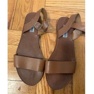 Steve Madden Donddi Tan Size 8